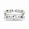 Thumbnail Image 1 of Previously Owned - 1/4 CT. T.W. Channel-Set Diamond Solitaire Enhancer in 14K White Gold
