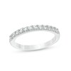 Thumbnail Image 1 of Previously Owned - 1/3 CT. T.W. Colorless Diamond Wedding Band in 18K White Gold