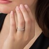 Thumbnail Image 3 of Previously Owned - 1/3 CT. T.W. Colorless Diamond Wedding Band in 18K White Gold