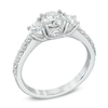 Thumbnail Image 2 of Previously Owned - Celebration Lux® 1-1/2 CT. T.W. Diamond Three Stone Ring in 18K White Gold (I/SI2)