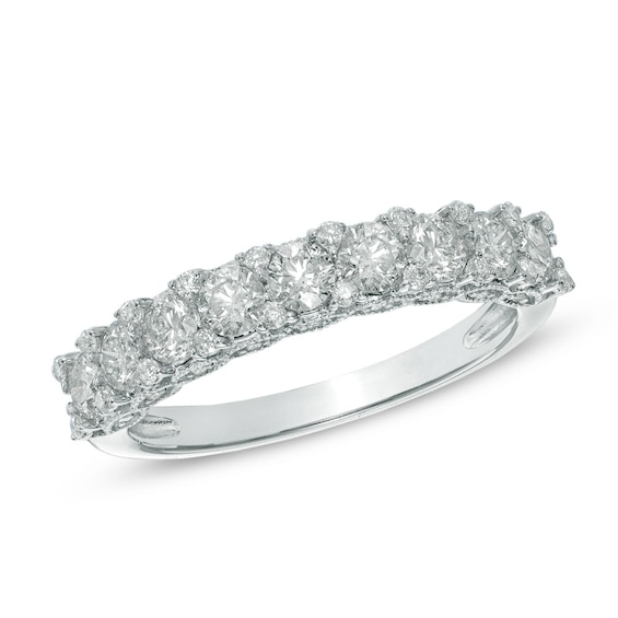 Previously Owned - 1 CT. T.w. Diamond Anniversary Band in 14K White Gold