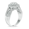Thumbnail Image 2 of Previously Owned - 1 CT. T.W. Composite Diamond Frame Ring in 10K White Gold