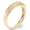 Thumbnail Image 2 of Previously Owned - 1/4 CT. T.W. Diamond Channel-Set Band in 14K Gold (I2/I)