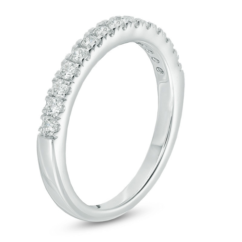 Main Image 2 of Previously Owned - Ever Us® 3/8 CT. T.W. Diamond Band in 14K White Gold