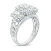 Thumbnail Image 2 of Previously Owned - 2-1/2 CT. T.W. Emerald-Cut Diamond Past Present Future® Frame Engagement Ring in 14K White Gold
