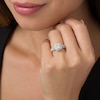 Thumbnail Image 3 of Previously Owned - Love's Destiny by Zales 1 CT. T.W. Emerald-Cut Diamond Engagement Ring in 14K Two-Tone Gold