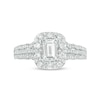 Thumbnail Image 6 of Previously Owned - Love's Destiny by Zales 1 CT. T.W. Emerald-Cut Diamond Engagement Ring in 14K Two-Tone Gold