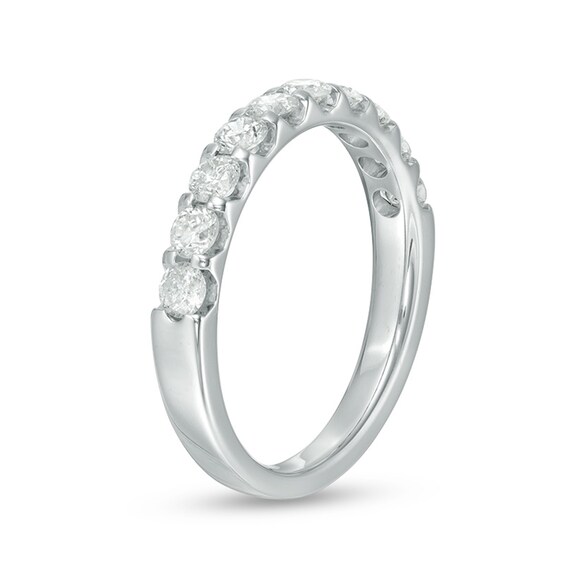 Previously Owned - 7/8 CT. T.w. Diamond Wedding Band in 10K White Gold