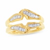 Thumbnail Image 1 of Previously Owned - 1/2 CT. T.W. Tapered Baguette Diamond Solitaire Wrap in 14K Gold