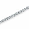 Thumbnail Image 1 of Previously Owned - 1/2 CT. T.W. Diamond Bar Bracelet in Sterling Silver
