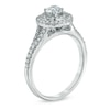 Thumbnail Image 2 of Previously Owned - Celebration Grand® 3/4 CT. T.W. Diamond Double Frame Engagement Ring in 14K White Gold (H-I/I1)