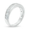Thumbnail Image 2 of Previously Owned - Celebration Ideal 1 CT. T.W. Diamond Anniversary Band in 14K White Gold (I/I1)