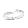 Thumbnail Image 1 of Previously Owned - Ever Us® 1/4 CT. T.W. Diamond Contour Band in 14K White Gold