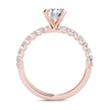 Thumbnail Image 3 of Previously Owned - 1 CT. T.W. Diamond Engagement Ring in 14K Rose Gold