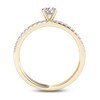 Thumbnail Image 3 of Previously Owned - 3/4 CT. T.W. Diamond Bridal Set in 14K Gold