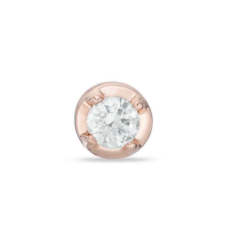 Main Image 1 of Previously Owned - Times of Love™ 1/5 CT. Diamond Moment in 10K Rose Gold