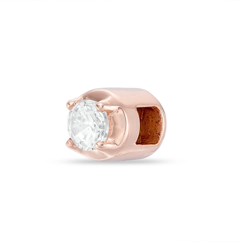 Main Image 2 of Previously Owned - Times of Love™ 1/5 CT. Diamond Moment in 10K Rose Gold