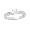 Thumbnail Image 1 of Previously Owned - 1 CT. T.W. Diamond Vintage-Style Engagement Ring in 14K White Gold