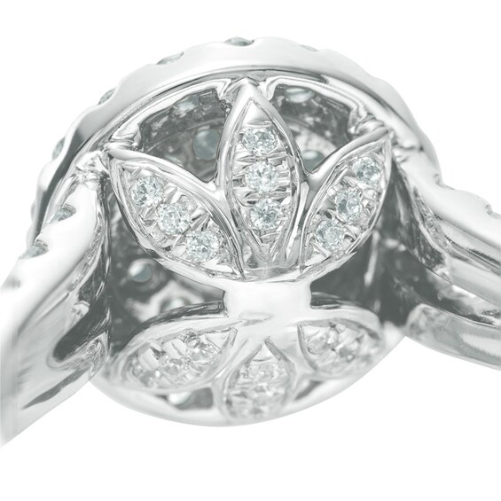 Previously Owned - Love's Destiny by Peoples 1-1/4 CT. T.w. Diamond Engagement Ring in 14K White Gold