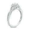 Thumbnail Image 2 of Previously Owned - 1/2 CT. T.W. Princess-Cut Diamond Frame Twist Engagement Ring in 14K White Gold