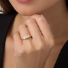 Thumbnail Image 3 of Previously Owned - 1 CT. T.W. Diamond Past Present Future® Engagement Ring in 14K Gold