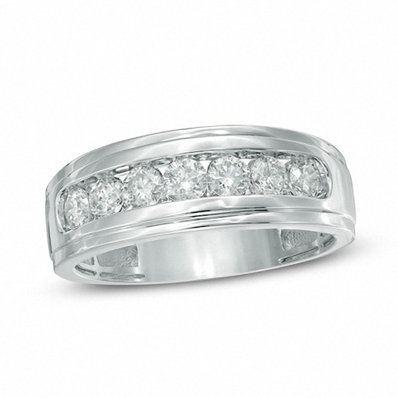 Previously Owned - 1 CT. T.w. Diamond Comfort Fit Band in 10K Gold