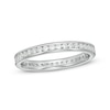 Thumbnail Image 1 of Previously Owned - 1/2 CT. T.W. Diamond Eternity Band in 14K White Gold (H/SI2)