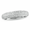Thumbnail Image 1 of Previously Owned - 1/2 CT. T.W. Diamond Pavé Anniversary Band in 14K White Gold