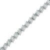 Thumbnail Image 1 of Previously Owned - 1/2 CT. T.W. Diamond Tennis Bracelet in Sterling Silver - 7.25"