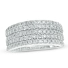 Thumbnail Image 1 of Previously Owned - 1 CT. T.W. Diamond Five Row Band in 14K White Gold (I/SI2)