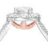 Thumbnail Image 2 of Previously Owned - Love's Destiny by Zales 1-1/2 CT. T.W. Diamond Square Engagement Ring in 14K Two-Tone Gold (I/SI2)