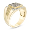 Thumbnail Image 2 of Previously Owned - 1 CT. T.W. Composite Enhanced Yellow, Champagne and White Diamond Ring in 10K Gold