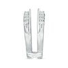 Thumbnail Image 3 of Previously Owned - 1/2 CT. T.W. Diamond Cathedral Solitaire Enhancer in 14K White Gold