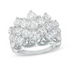 Thumbnail Image 1 of Previously Owned - 3 CT. T.W. Diamond Cluster Ring in 10K White Gold
