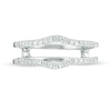 Thumbnail Image 6 of Previously Owned - 1/4 CT. T.W. Diamond Contour Ribbon Solitaire Enhancer in 14K White Gold