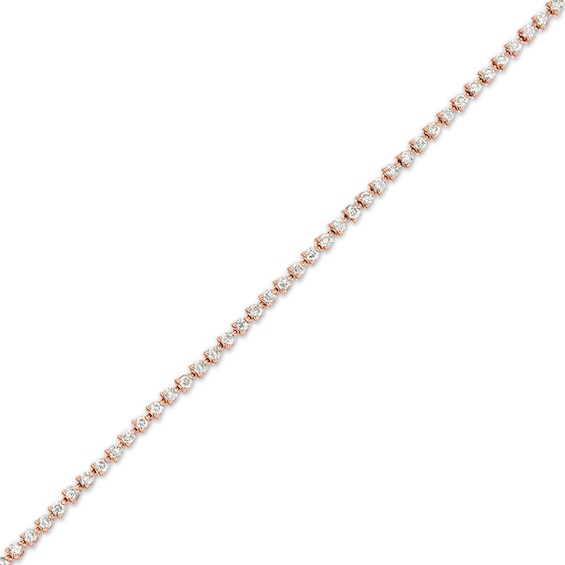 Previously Owned - 1 CT. T.w. Diamond Tennis Bracelet in 10K Rose Gold