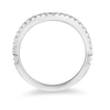 Thumbnail Image 3 of Previously Owned - Enchanted Disney Princess 1/5 CT. T.W. Diamond Contour Wedding Band in 14K White Gold