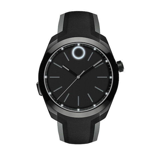 Previously Owned - Men's Movado Bold® Motion Black PVD Strap Smart Watch (Model: 3660002)