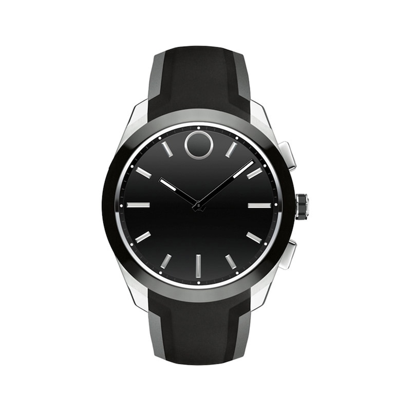 Main Image 1 of Previously Owned - Men's Movado Bold® Motion Connected II Black IP Strap Smart Watch (Model: 3660012)