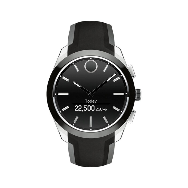 Main Image 3 of Previously Owned - Men's Movado Bold® Motion Connected II Black IP Strap Smart Watch (Model: 3660012)