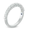 Thumbnail Image 2 of Previously Owned - Vera Wang Love Collection 5/8 CT. T.W. Baguette and Round Diamond Wedding Band in 14K White Gold
