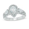 Thumbnail Image 1 of Previously Owned - Vera Wang Love Collection 1-3/4 CT. T.W. Pear-Shaped Diamond Engagement Ring in 14K White Gold
