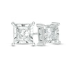 Thumbnail Image 1 of Previously Owned - 2 CT. T.W. Princess-Cut Diamond Stud Earrings in 10K White Gold