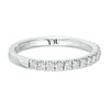 Thumbnail Image 3 of Previously Owned - YOU by Jean Dousset™ 1/2 CT. T.W. Diamond Anniversary Band in 14K White Gold (I/SI2)