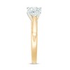 Thumbnail Image 3 of Previously Owned - Celebration Ideal 1 CT. T.W. Diamond Solitaire Engagement Ring in 14K Gold (I/I1)