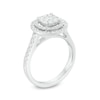 Thumbnail Image 2 of Previously Owned - 3/4 CT. T.W. Diamond Triple Frame Ring in 10K White Gold