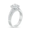 Thumbnail Image 2 of Previously Owned - 1-3/8 CT. T.W. Diamond Cushion Frame Bridal Set in 14K White Gold