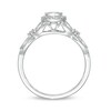 Thumbnail Image 5 of Previously Owned - 1/6 CT. T.W. Diamond Frame Vintage-Style Engagement Ring in 10K White Gold