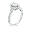 Thumbnail Image 2 of Previously Owned - Love's Destiny by Zales 1-3/4 CT. T.W. Oval Diamond Frame Engagement Ring in 14K White Gold