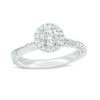 Thumbnail Image 1 of Previously Owned - Vera Wang Love Collection 3/4 CT. T.W. Diamond Frame Twist Engagement Ring in 14K White Gold